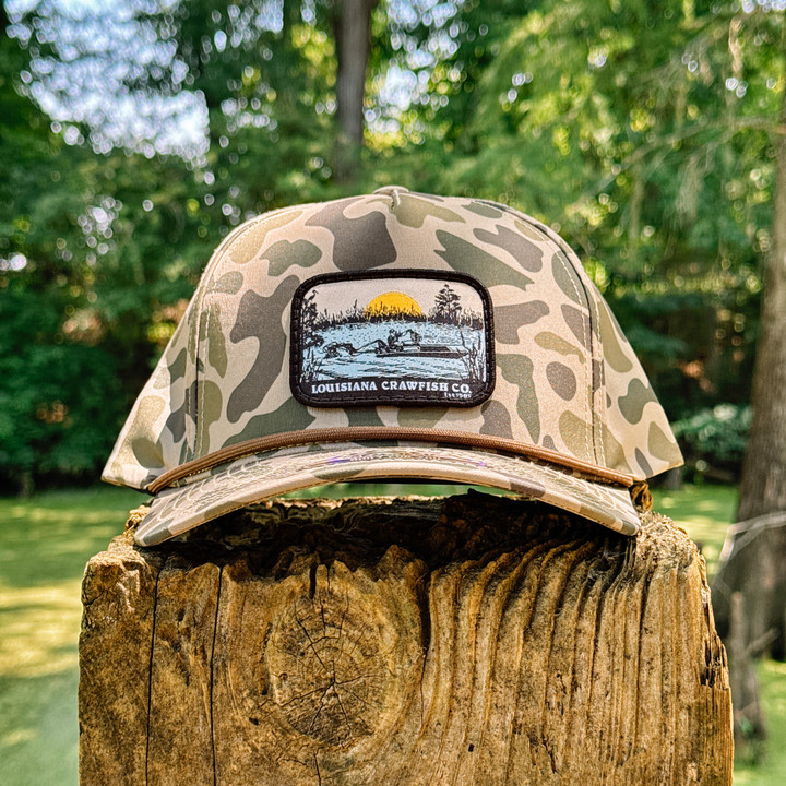 LA Crawfish Co. Coastland Boat Patch Hat