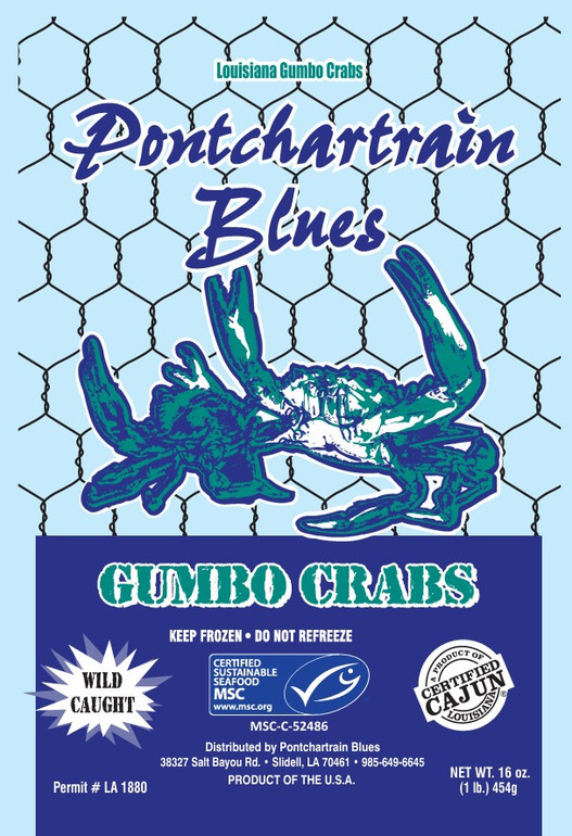 Pontchartrain Gumbo Crabs 16oz