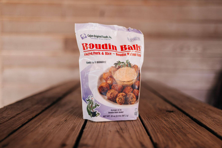 Cajun Original Foods Pork Boudin Balls 2LB