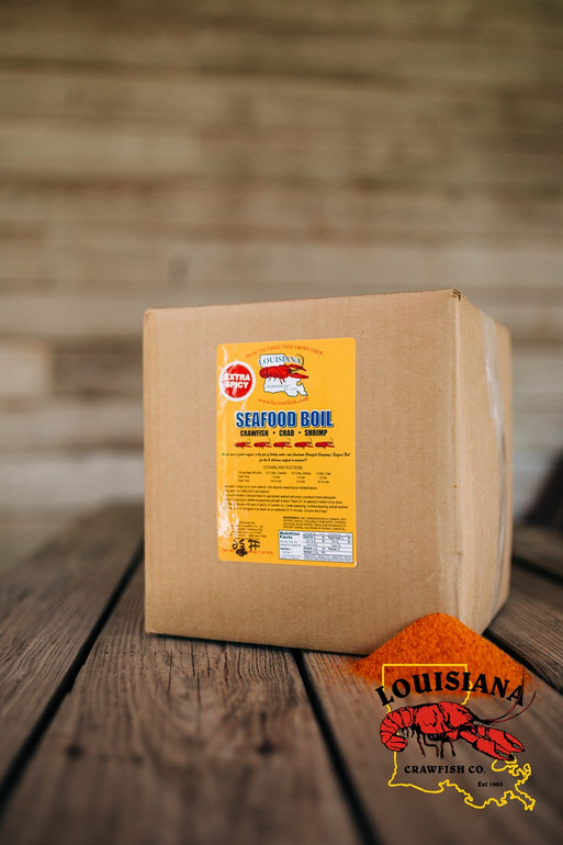 Louisiana Crawfish Co Seafood Boil 25lb BULK - EXTRA SPICY