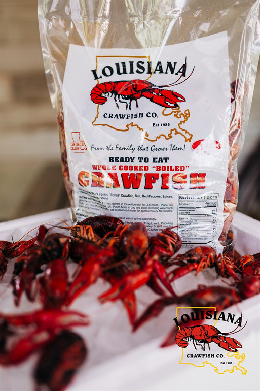 Southwest Cargo® Boiled Crawfish By The Pound Frozen (IQF)