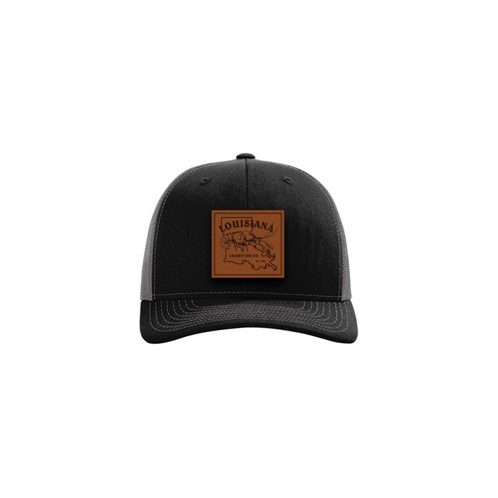 LA Crawfish Co. Logo Leather Patch Hat