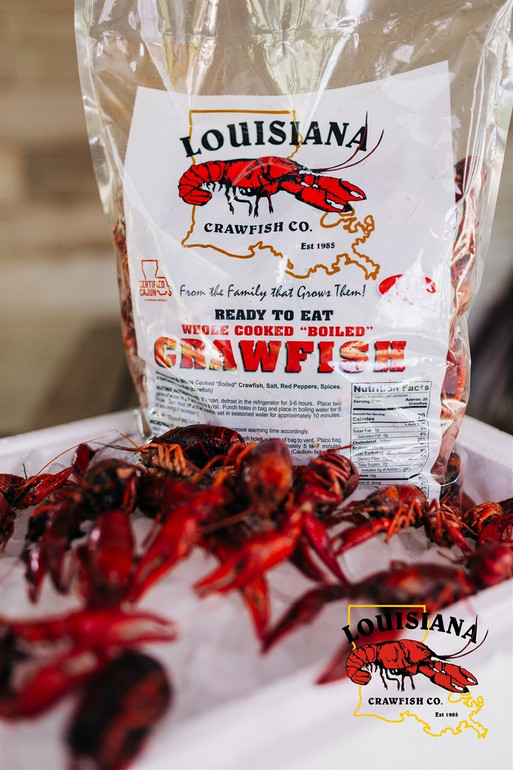Fresh Boiled Crawfish By The Pound