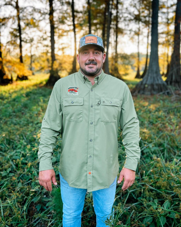 Duck Camp ライトウェア ハンティングシャツ Duck Camp x LA Crawfish Co. Lightweight Hunting Shirt LS