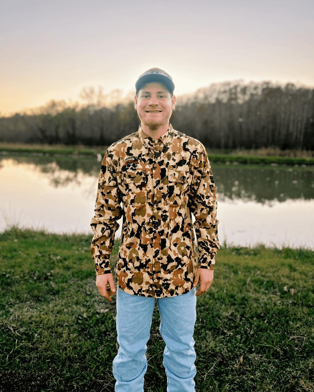Duck Camp ライトウェア ハンティングシャツ Duck Camp x LA Crawfish Co. Lightweight Hunting Shirt LS