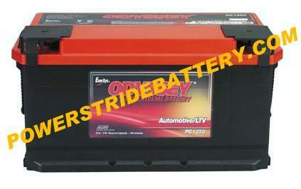 Odyssey - BMW 750li Battery (2008-2006, V8 4.8L)