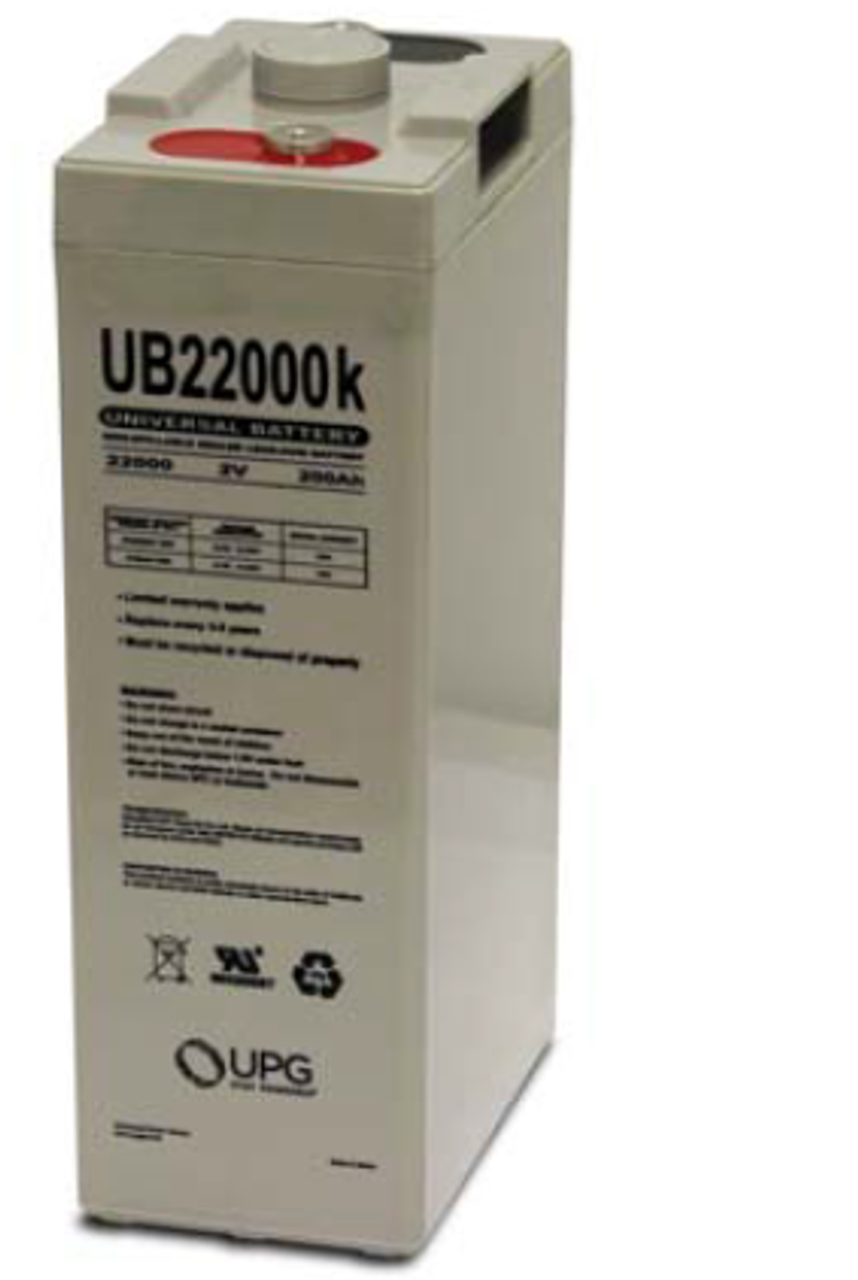helpen toewijzen zonlicht Universal - 2 Volt 200Ah AGM Battery - UB22000 (45797)