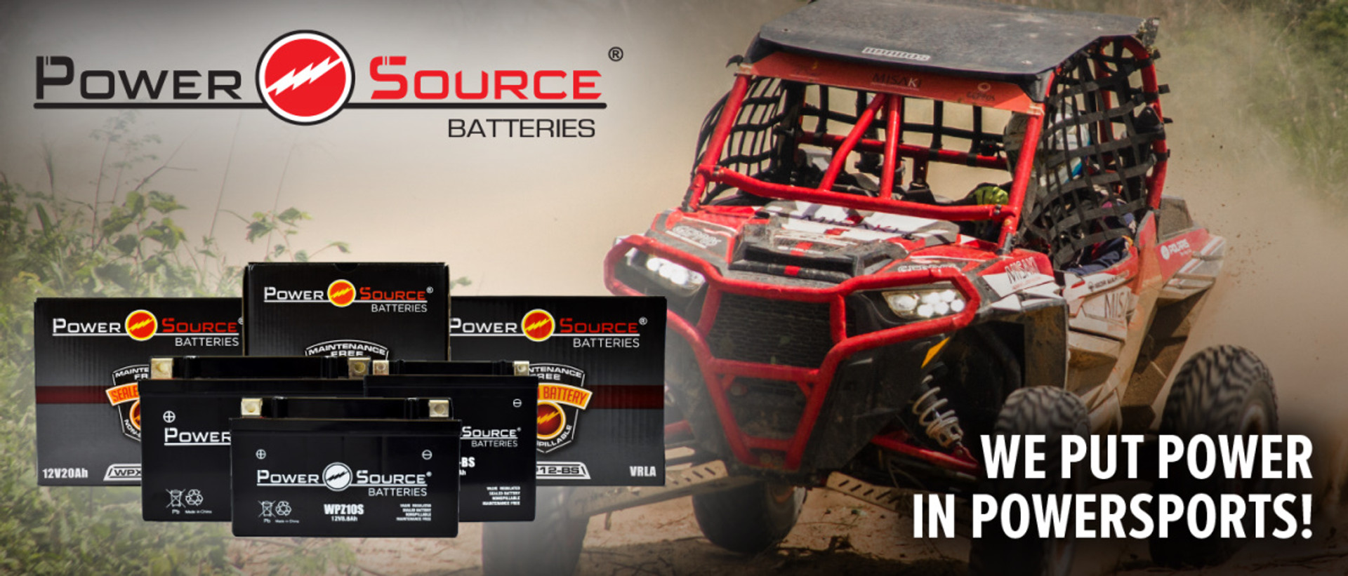 Powersports, motorcycle, Personal Watercraft, PwC, ATV, Quad, AGM, SLA, Sealed Lead Acid Battery, Batteries