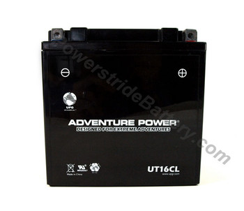 Adventure Power UT16CL AGM Motorcycle Battery - YB16CL-B