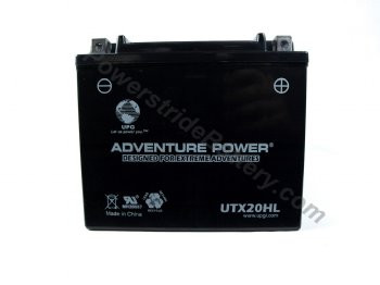 Adventure Power UTX20HL AGM Battery - YTX20HL-BS