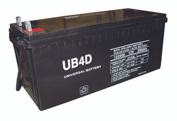 4D AGM Marine Battery - UB-4D AGM (L Post Terminals) (45965)