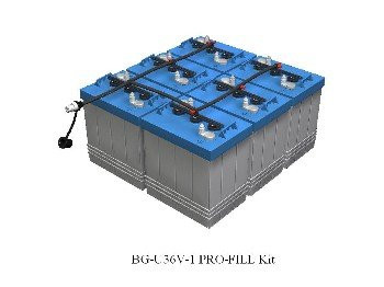 Pro-Fill Watering Kit for 36V E-Z-GO Golf Cart w/ US Batteries 6V Pro-Fill Watering Kit for 36V E-Z-GO Golf Cart w/ US Batteries 6V