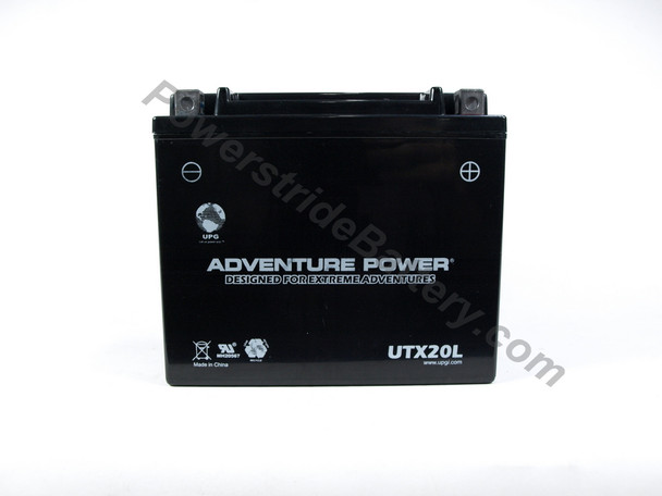 Adventure Power UTX20L AGM Battery - YTX20L