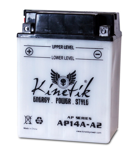 Superior Battery CB14A-A2 Motorcycle Battery (superseded by WPX14AH-BS)