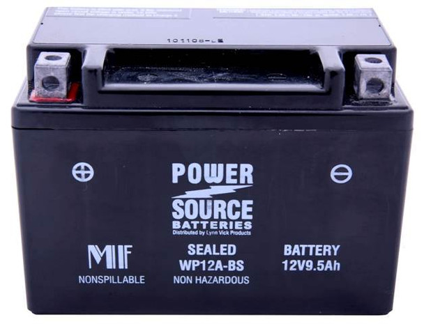 WP12A-BS AGM Motorcycle Battery-YT12A-BS