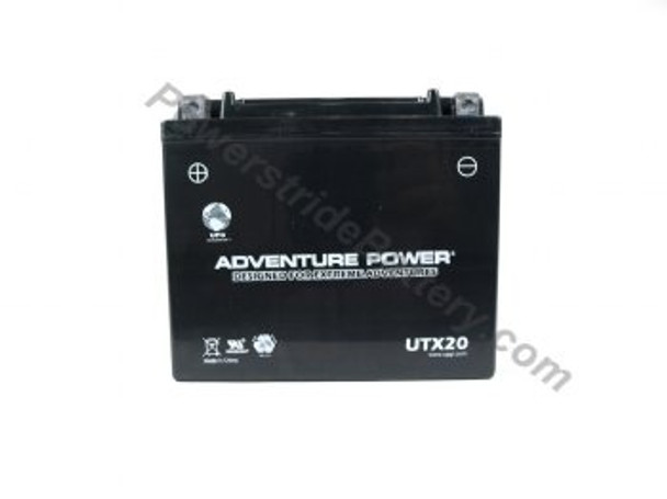 Replacement for Interstate FAYTX20H-BS Battery