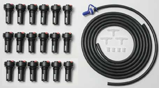 C&D Forklift Battery Watering System for 18 Cells - TB4 Valves