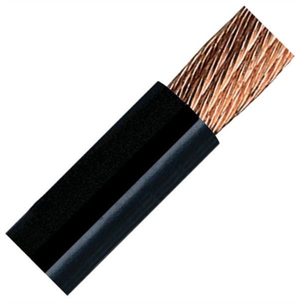 QuickCable 1/0 Gauge Black Battery Cable (250 ft. Roll)