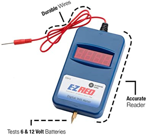 Digital Battery Voltmeter