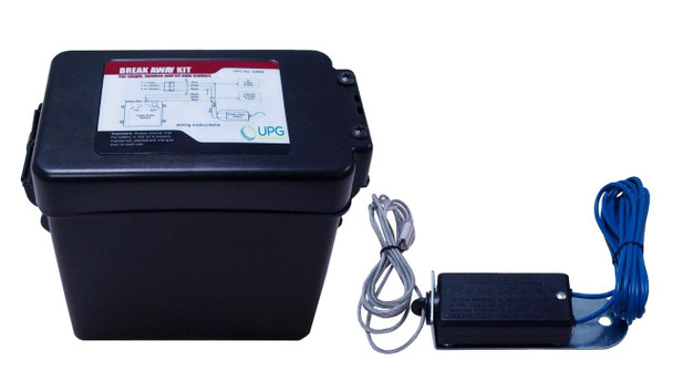 Trailer Breakaway Kit w/ Charger & Switch (TOPLOADING - Includes Battery)(42908+D5741)