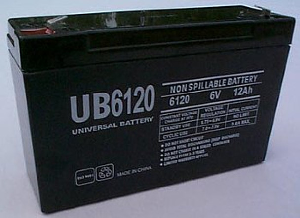 Chloride 1000010133 Emergency Lighting Battery - UB6120