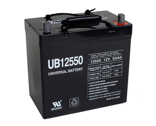 22NF Battery - UB12550 - 12 Volt 55 Amp Hr