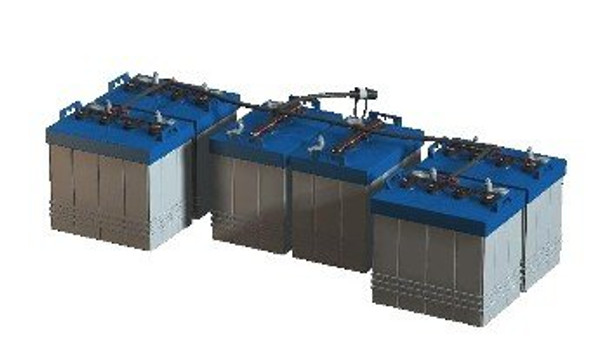 Pro-Fill Universal 12V Watering Kit for TROJAN T105 PLUS Batteries