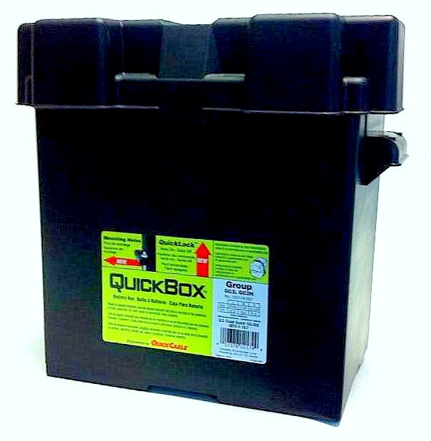 Powerstride Quick Cable GC2 Golf Cart Battery Box