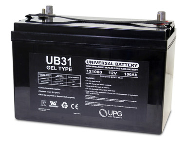 12V 100Ah C20 GEL Batterie Akku Vega Power