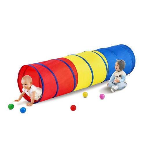 Kids Play Tunnel Tent for Toddlers, Colorful Pop Up Crawl Tunnel Toy for Baby or Pet, Collapsible G E415-PPSDDXX1DCS0U7AA5V0