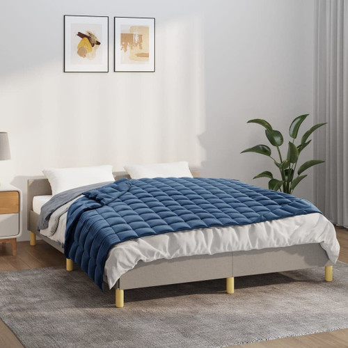  Weighted Blanket Blue Brushed polyester microfiber Single A949-3154851