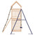  Outdoor Playset Natural pine, Blue Solid pine wood Large Durable A949-3156922
