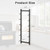 Rust proof Wall Mounted Wine Rack for 6 or 9 Bottles-M - Color: Black - Size: M D681-JV10902-6