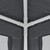  Party Tent with 4 Mesh Sidewalls Anthracite 9.8'x13.1' HDPE A949-319234