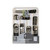 Gibson Home Casual Living 58 Piece Stainless Steel Flatware Set in Black D970-64418.58