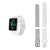 Color: WHITE - Advanced Smartwatch With Three Bands And Wellness + Activity Tracker K290-39484485173334