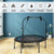 40 Inch Foldable Fitness Rebounder with Resistance Bands Adjustable Home-Blue - Color: Blue D681-TW10010BL 40 Inch Foldable Fitness Rebounder with Resistance Bands Adjustable Home-Blue - Color: Blue D681-TW10010BL