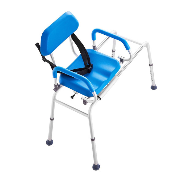  Sliding Tub Transfer Bench Shower Chair with 360 Degree Swivel Seat 330LBS E415-YDSYGZYTLSLK85WSBV0