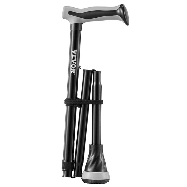 Walking Cane Folding Walking Stick with 8-Level Adjustable Height & Pivoting Tip E415-SZKZDDJHCJZDSSPK5V0