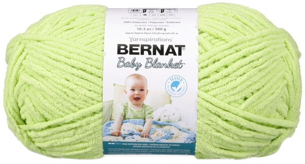 Spinrite Bernat Baby Blanket Big Ball Yarn Lemon Lime 1 pack of 1 Skein N274-FC01375918 Spinrite Bernat Baby Blanket Big Ball Yarn Lemon Lime 1 pack of 1 Skein N274-FC01375918