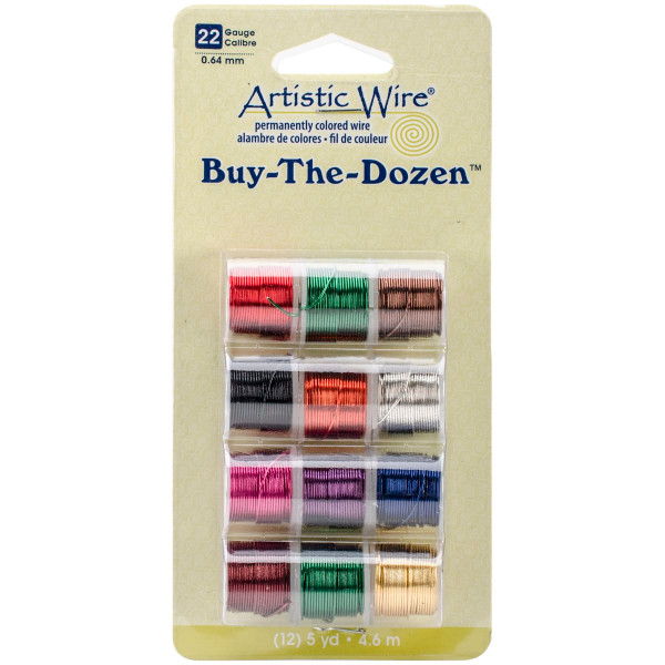 Artistic Wire Buy-The-Dozen 5yd 12/Pkg-22 Gauge (Pack of 1) N274-NM01234339_1