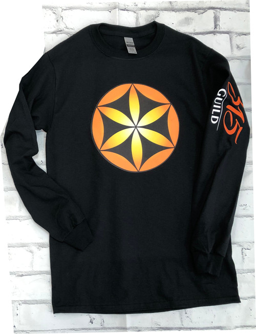 315 Guild Long Sleeve shirt with full color logo on the front and 315 Guild printed on the sleeve.  GM!