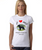 I Heart My Black Russian Terrier  Women's short sleeve shirt