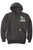 Broome County Humane Society on Carhartt Slate Grey Heavyweight Long Hooded pullover.