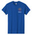 The Wellness Centered  logo printed on a royal blue short sleeve t-shirt.