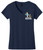 Broome County Humane Society on a navy blue v-neck