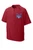 Belgray Bombers design printed on a red  Sport-Tek® Repeat 1/2-Zip Short Sleeve Jacket