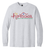 The Homeschool on an ash grey long sleeve shirt.