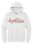 The Homeschool on a white hooded sweatshirt.