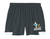 Broome County Humane Society on a iron grey women's shorts.
